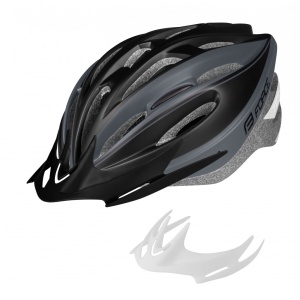 Casca Force Tery Negru/Gri L-XL (58-63 cm) - Img 13