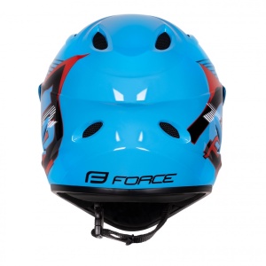 Casca Force Tiger Downhill Black/Blue/Red S-M (57-58 cm) - Img 8
