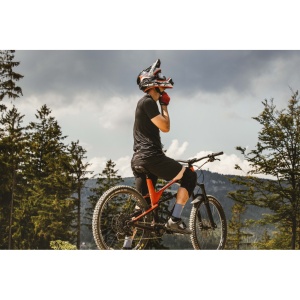 Casca Force Tiger Downhill Black/Red/White L-XL (59-61 cm) - Img 9