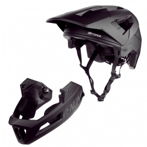 Casca Force Venom Downhill Black L-XL (57-61 cm) - Img 6