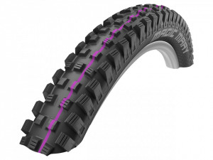 Cauciuc SCHWALBE Magic Mary - 27.5x2.35 (60-584) HS447 B/B-SK, Addix U-Soft - Sarma