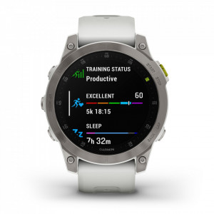 Ceas Garmin epix™ (Gen 2) Sapphire - White Titanium - Img 5