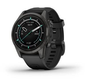 Ceas Garmin epix PRO (Gen 2) - 42mm, Sapphire, Titan DLC Carbon Grey