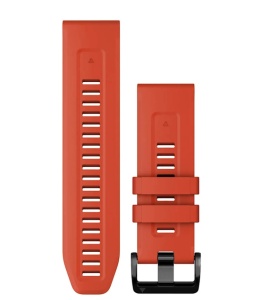 Curea Garmin quickfit 26 - Silicon flame red