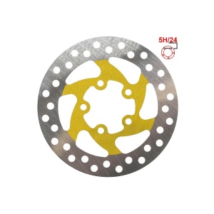 Disc frana 120mm 5 gauri Galben