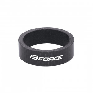 Distantier furca Force 1.1/8 10mm Carbon Black