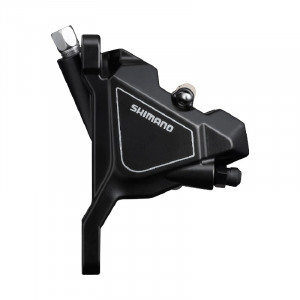 ETRIER FRANA PE DISC SHIMANO BR-UR300 FATA FLAT MOUNT PENTRU ROTOR 160MM INCL. PLACUTE B01S NEGRU AMBALAT IND.