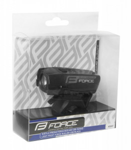 Far fata Force Bug USB 400Lm Negru - Img 4
