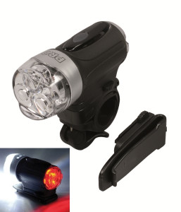 FAR/LAMPA SPATE PRO LED-03 3 FUNCTII ARGINTIU/NEGRU PRINDERE QR INCL. BATERII (11)