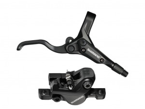 FRANA PE DISC SET ASAMBLAT SHIMANO ACERA MANETA BL-M396L(R) ETRIER BR-M395L(R) HIDRAULICA FARA ADAPTOR PLACUTE RESIN FURTUN SM-BH59 1700MM NEGRU INCL. OLIVA SI INSERTIE CONECTARE NEGRU AMBALAT IND.