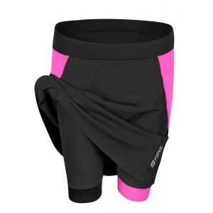 Fusta cu pantaloni scurti cu bazon Force Daisy negru/roz XS - Img 9