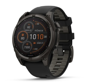 Garmin Fenix 8 - 47mm, Solar Sapphire