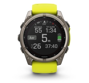 Garmin Fenix 8 - 51mm, Solar, Sapphire Amp Yellow - Img 8