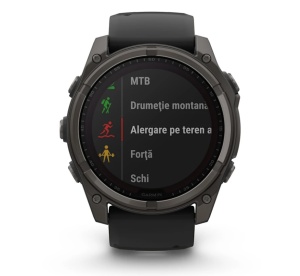 Garmin Fenix 8 - 51mm, Solar, Sapphire Gri Carbon - Img 6