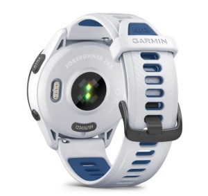 Garmin Forerunner 265 Ramă neagră cu carcasă Whitestone şi curea din silicon Whitestone/Tidal Blue - Img 7