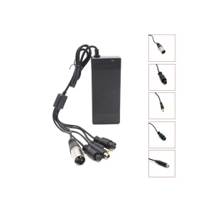 Incarcator universal baterie trotineta electrica 36V 2A connector GX16/GX12/DC5.5mm/DC8mm/XLR