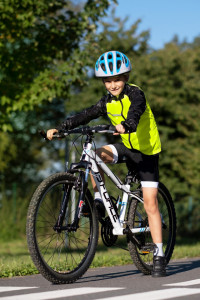 Jacheta Force Windpro KID windproof Fluo/Negru 128-140 - Img 3