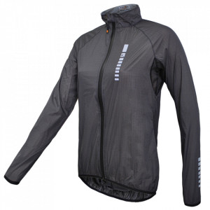 Jacheta ploaie FUNKIER Saronno Women Light Rain Pro - Grey L - Img 3