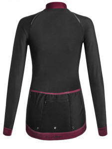 Jacheta termica FUNKIER Bernalda W Pro Aqua-Repel - Negru/Rosu XL - Img 3