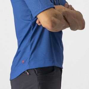 Jersey cu maneca lunga Castelli Trail Tech LS Tee, Albastru/Negru, L - Img 4