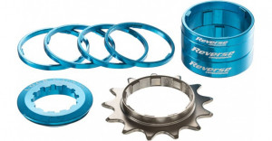 Kit single speed Reverse 13T albastru deschis - Img 2