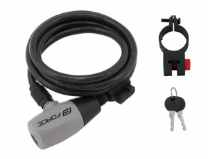 Lacat Force F Ron 80cm/12mm Negru cu suport - Img 2