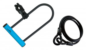 Lacat Luma Enduro 35 HU 320 albastru cu suport Sopmulti C4 plus bucla - Img 2