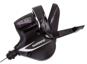 MANETA DE SCHIMBATOR SHIMANO ACERA SL-M360 STANGA 3 VIT. CABLU 1800MM STAINLESS OGD AMBALAT IND.