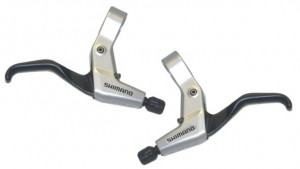 MANETE DE FRANA SHIMANO SET BL-M740 DREAPTA/STANGA PT. V-BRAKE LOGO SHIMANO CABLURI/CAMASA NEAGRA 800X900/1400X1600MM AMBALAT IND.