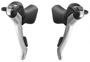 MANETE SCHIMBATOR/FRANA SET SHIMANO TIAGRA ST-4600 10X2 VIT. CU REGLAJ CABLU CABLU SCHIMBATOR/FRANA LUNGIME STANDARD CAMASA NEAGRA FARA STOPERE AMBALAT IND.