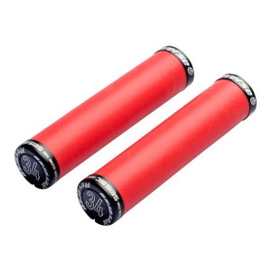 Mansoane Reverse Silicon Seismic-Ergo Lock-On 145/34 Rosu/Negru - Img 2