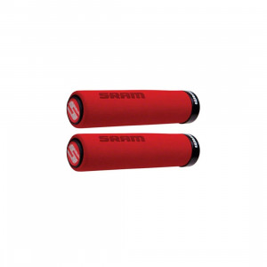Mansoane SRAM Locking Foam Grips 129mm Rosu/Negru