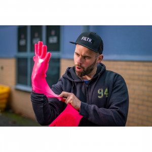 Manusi de curatare Muc-Off Deep Scrubber Pink XL - Img 2