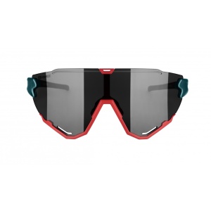 Ochelari Force Creed, lentila neagra oglinda, rosu petrol - Img 8