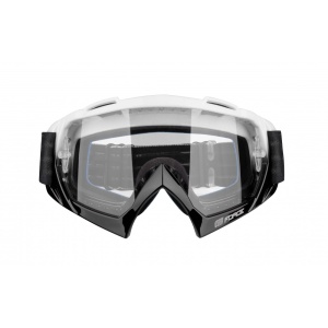 Ochelari Force GRIME negri lentile transparente + 10 tear offs - Img 5