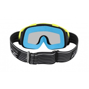 Ochelari Force GRIME negru-fluo lentile transparente + 10 tear offs - Img 9