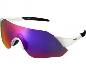 OCHELARI SHIMANO CE-ARLT1ML FRAME METALLIC WHITE LENCES SMOKE RED MLC (18)