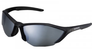 OCHELARI SHIMANO CE-S61R-PL RAMA MAT BLACK/BLACK LENTILE POLARIZED GREY SILVER MIRROR/HYDROPHOBIC YELLOW (15)