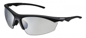 OCHELARI SHIMANO EQX2-PH MAT BLACK/BLACK LENTILE PHOTOCHROMIC GREY LENTILE ADD. SMOKE SILVER MIRROR/YELLOW (16)