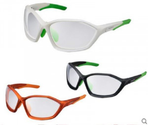OCHELARI SHIMANO S60X-PH FRAME MAT GN/ORG LENSES PHOTOCHROMIC CLEAR (16)