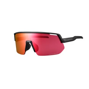 OCHELARI SHIMANO TECHNIUM L CETCNL2 RAMA MATTE BLACK LENTILE RIDESCAPE ROAD EXTRA LENTILE PC CLEAR (N0)