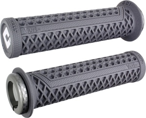 ODI Grips Vans V2.1 Lock-On graphite w/ gray clamps 135mm