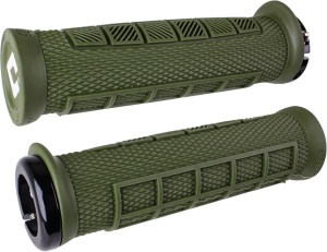 ODI MTB grips Elite Pro Lock-On 2.1 olive, 130mm black clamps
