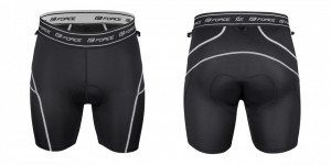 Pantaloni Force Blade MTB cu sub-pantaloni cu bazon Negru/Fluo S - Img 4