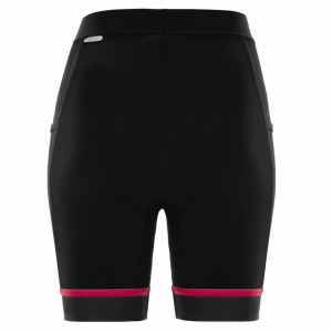 Pantaloni scurti alergare FUNKIER Marsala - Negru/Roz L - Img 2