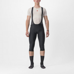 Pantaloni scurti cu bretele Castelli Entrata 2, Negru, XXL