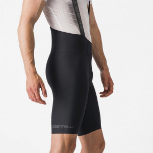 Pantaloni scurti cu bretele Castelli Espresso, Negru, XL - Img 6