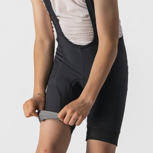 Pantaloni scurti cu bretele Castelli Jr Competizione, pentru copii, negru, 12A - Img 3