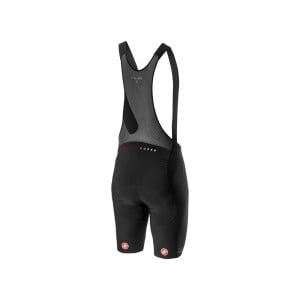 Pantaloni scurti cu bretele Castelli Superleggera, pentru barbati, negru, S
