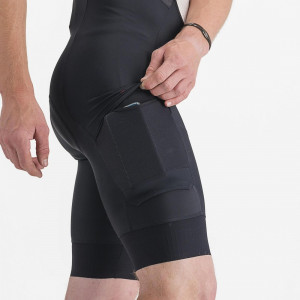 Pantaloni scurti cu bretele Castelli Unlimited Cargo, pentru barbati, negru, XXL - Img 5